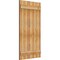 Ekena Millwork Joined Board-n-Batten Shutters, Rough Sawn Western Red Cedar, 26 7/8W x 50H, PR RBJ06S26X050RWR - alternate 5